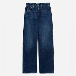 Madewell Indigo Wide Leg Jeans
